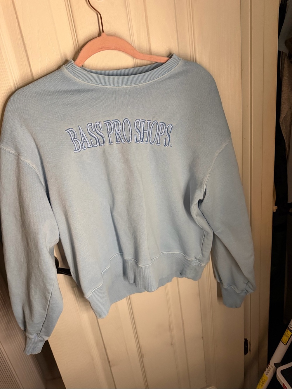 Bass Pro Shops Women's Pastel Blue Pullover Sweatshirt